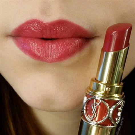 ysl rouge volupte shine 29 ambre indecent review|ysl rouge volupte shine reviews.